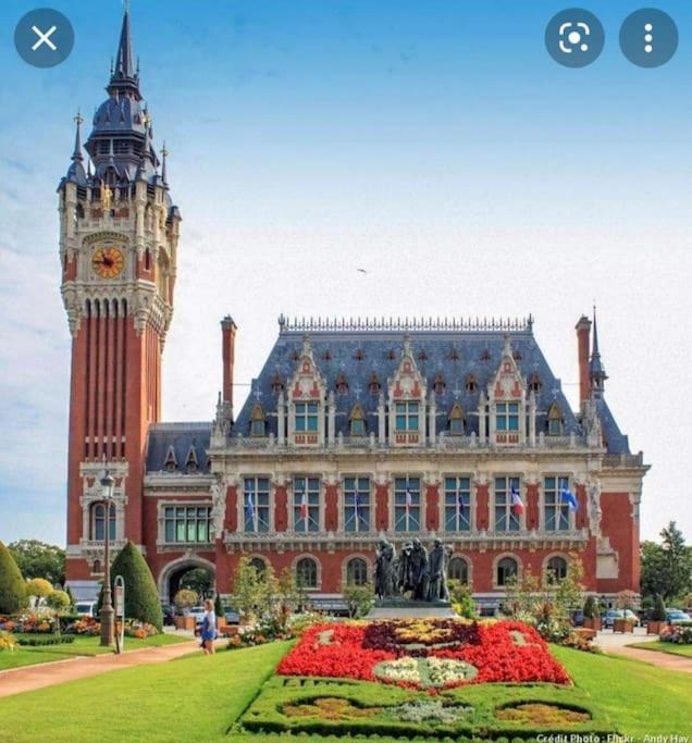 Duplex Calais Nord A 2 Pas De La Plage エクステリア 写真